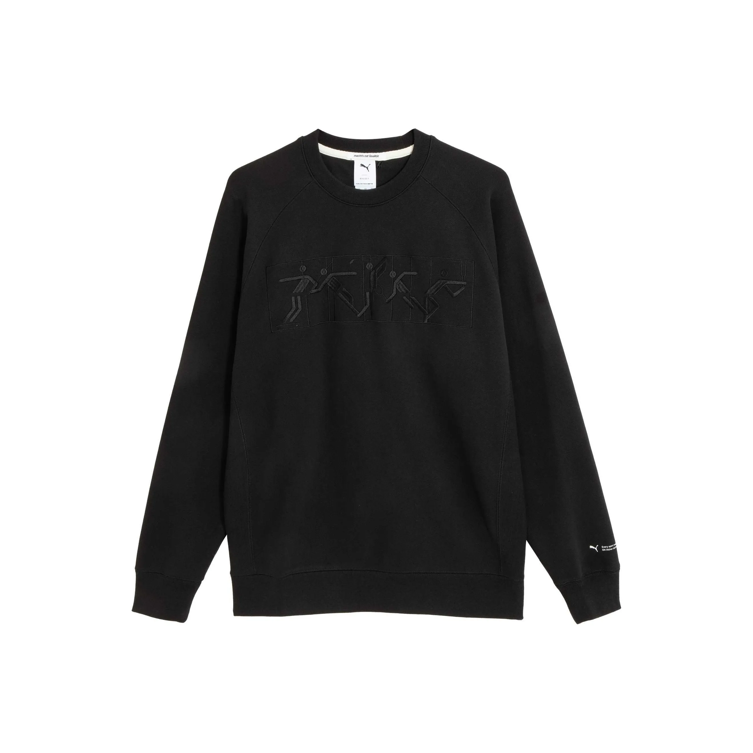 PUMA MMQ HEROES GRAPHIC CREW Свитшот Мужской Черный