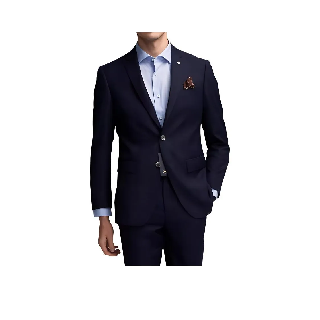JODOLL Бизнес-костюм мужской темно-синий