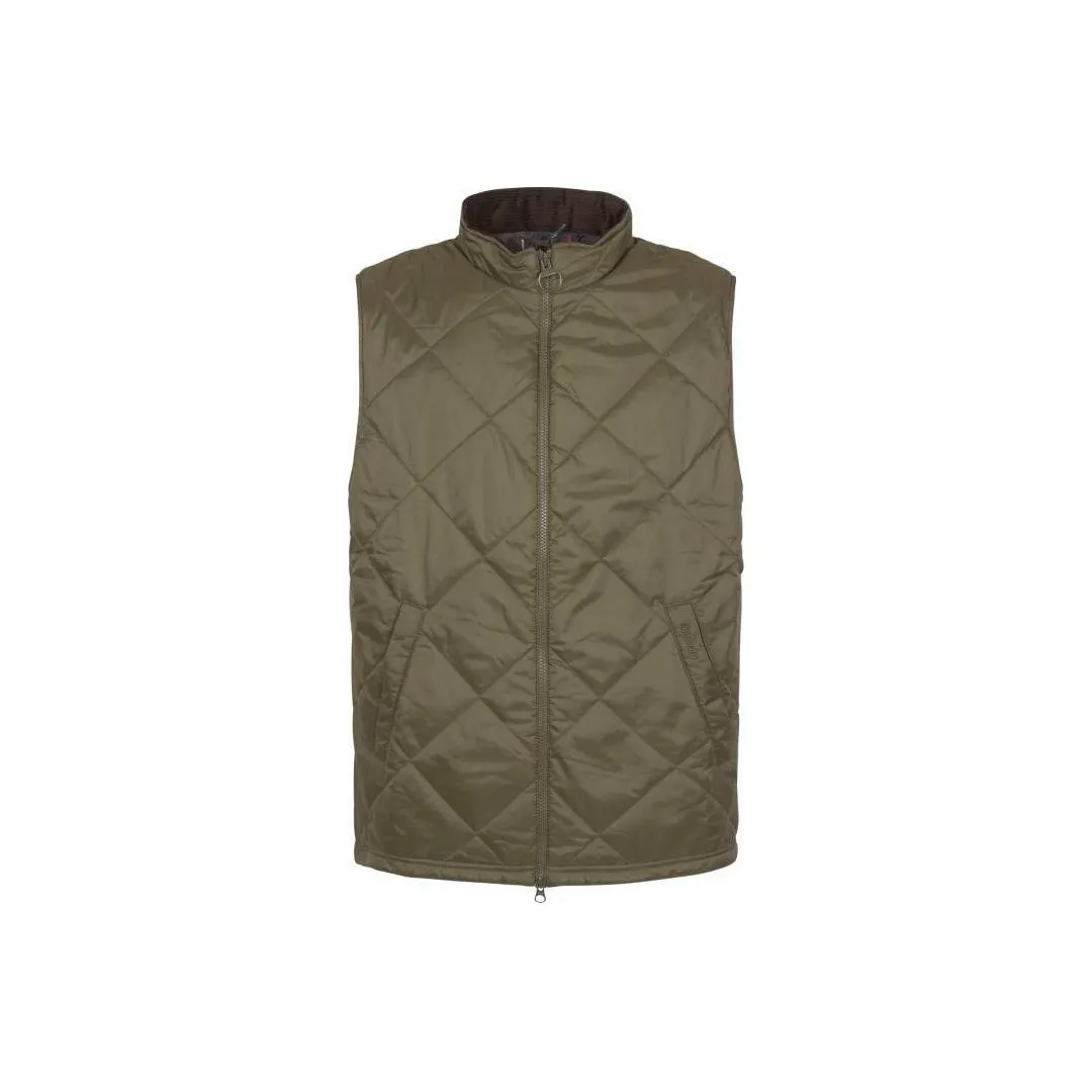 BARBOUR Оливковые Мужские Жилеты