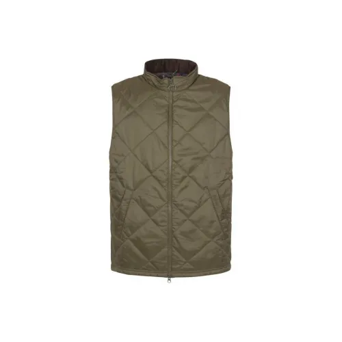 Barbour Оливковый Мужские Жилеты