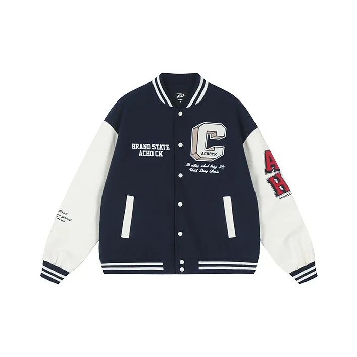 A Chock Jacket Unisex Navy Blue