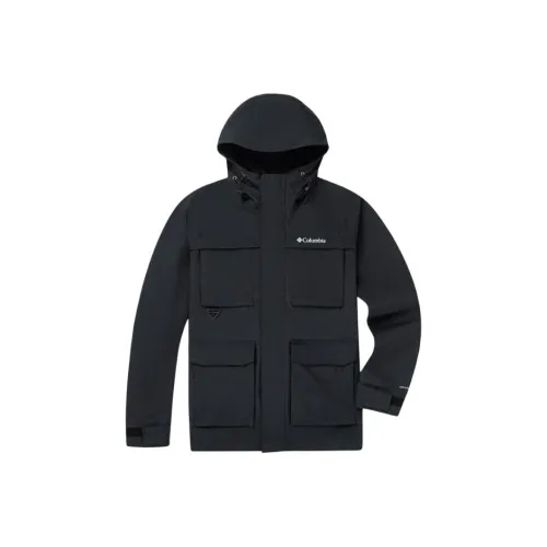 Columbia Leisure Collection Черная Мужская Ветровка