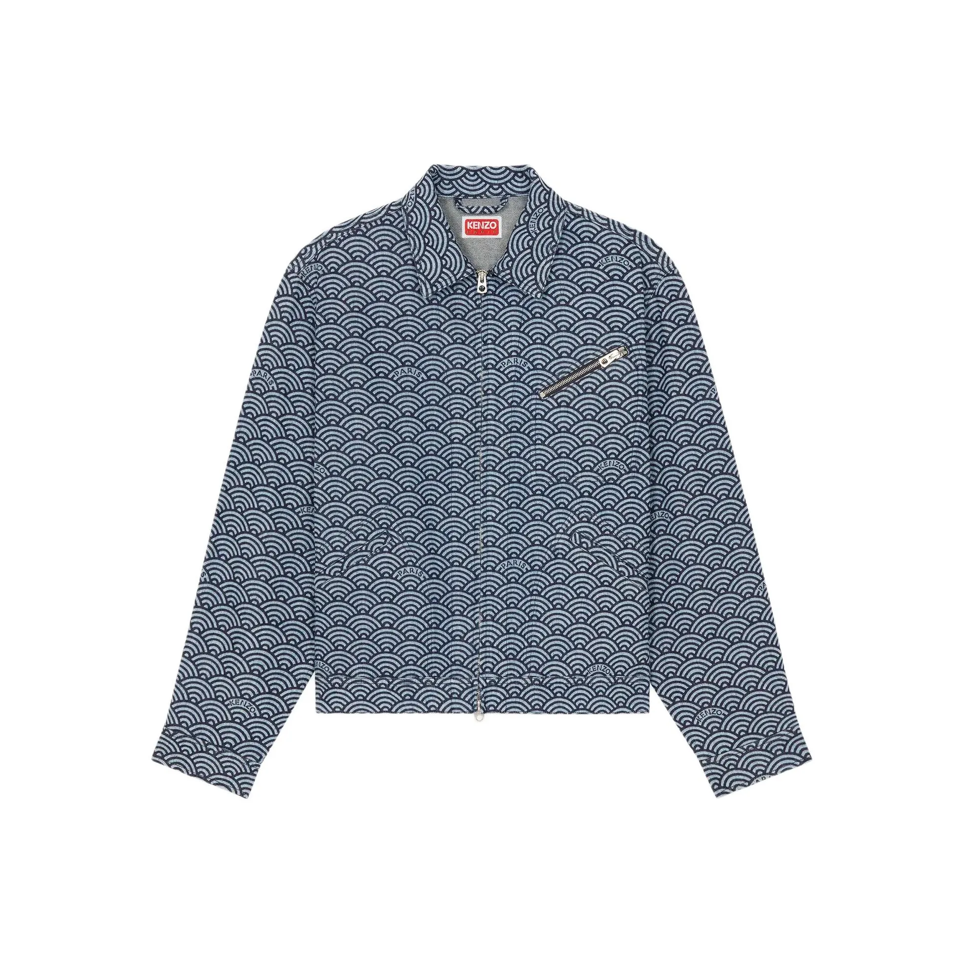 KENZO 'KENZO Seigaiha' Denim Jacket