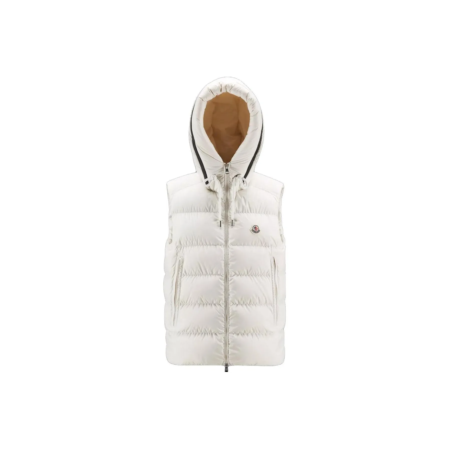 Moncler Cardamine Series Vests Men's White