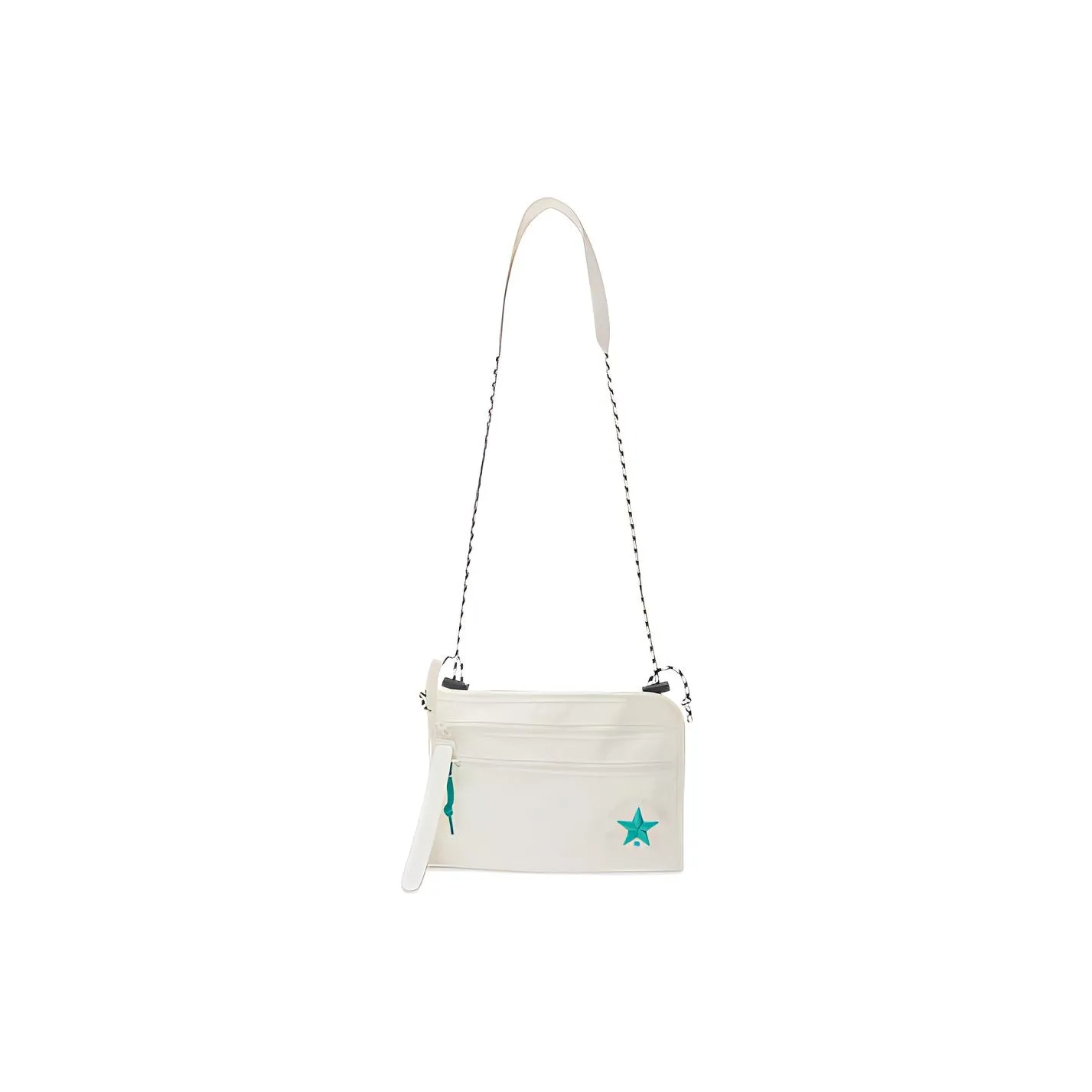 Converse Musette Polyester Shoulder Bag Crossbody Bag Regular Unisex White