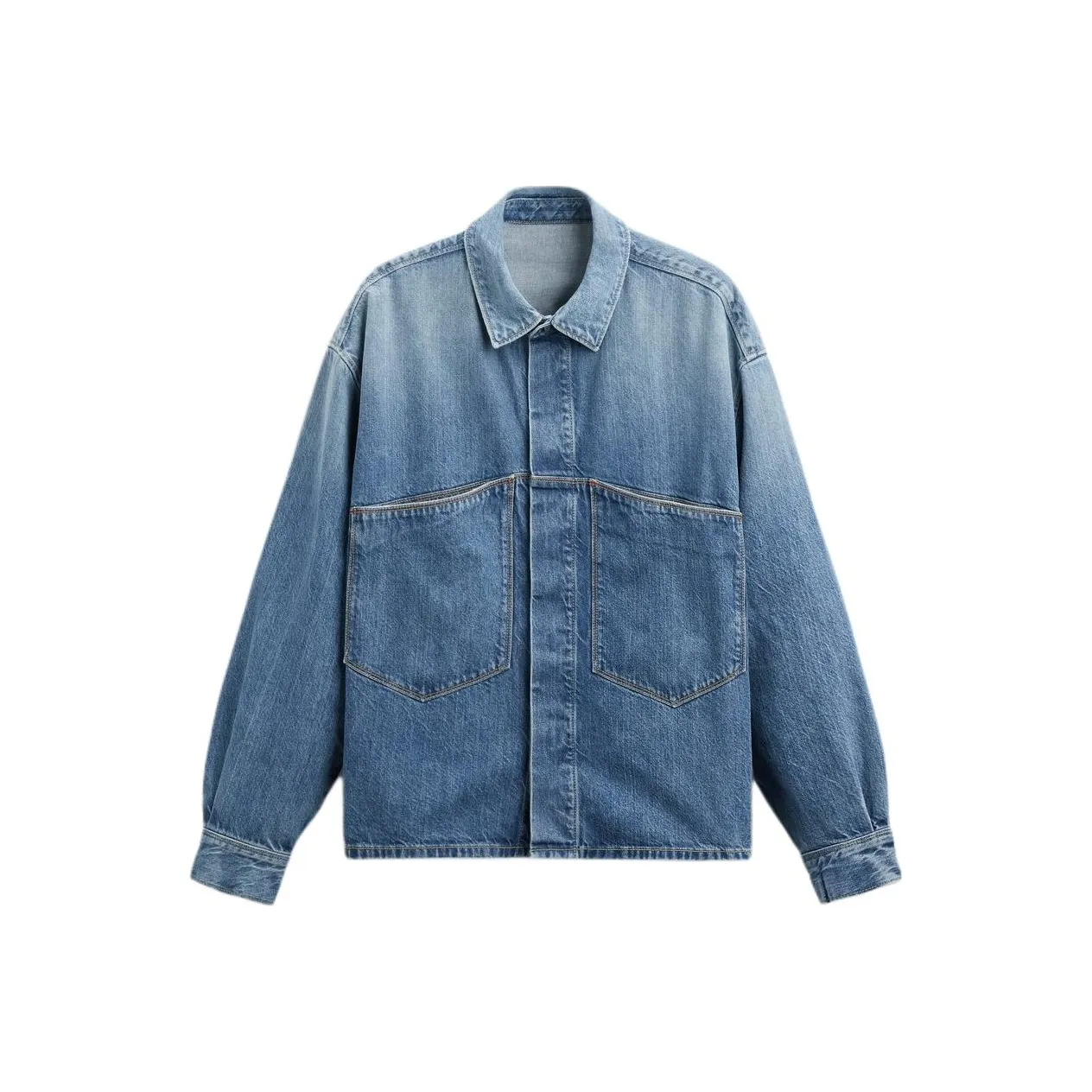 ZARA Denim Jacket Men's Light Blue