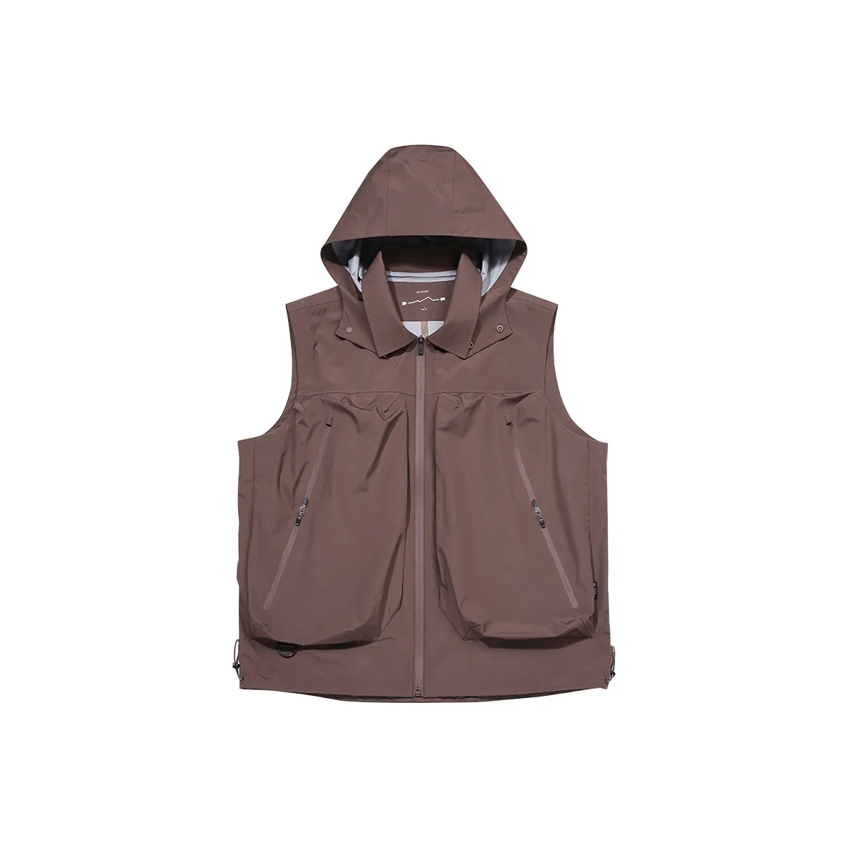 SET FUNS Outdoor Style Vest Spring And Summer Unisex Vermilion Umber