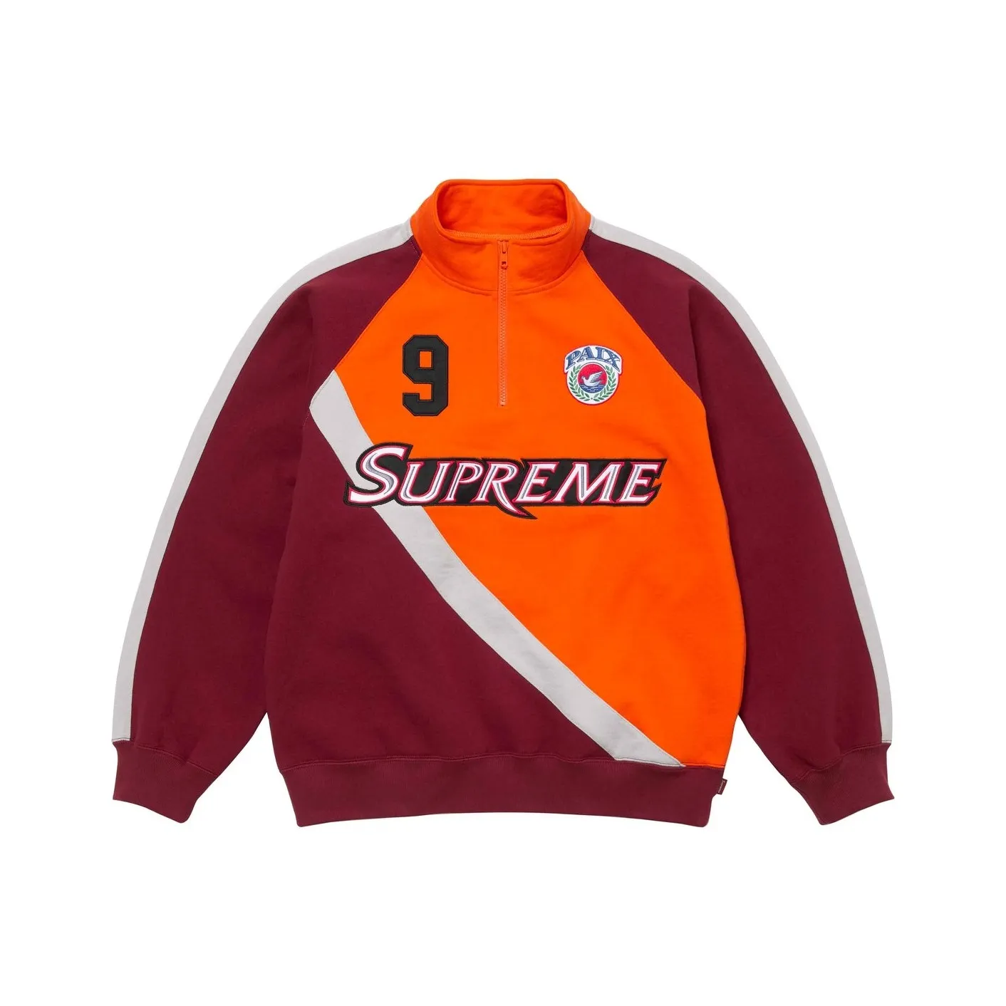 Supreme SS24 WEEK14 EQUIPÉ Полузастежка Свитшот Куртка Унисекс