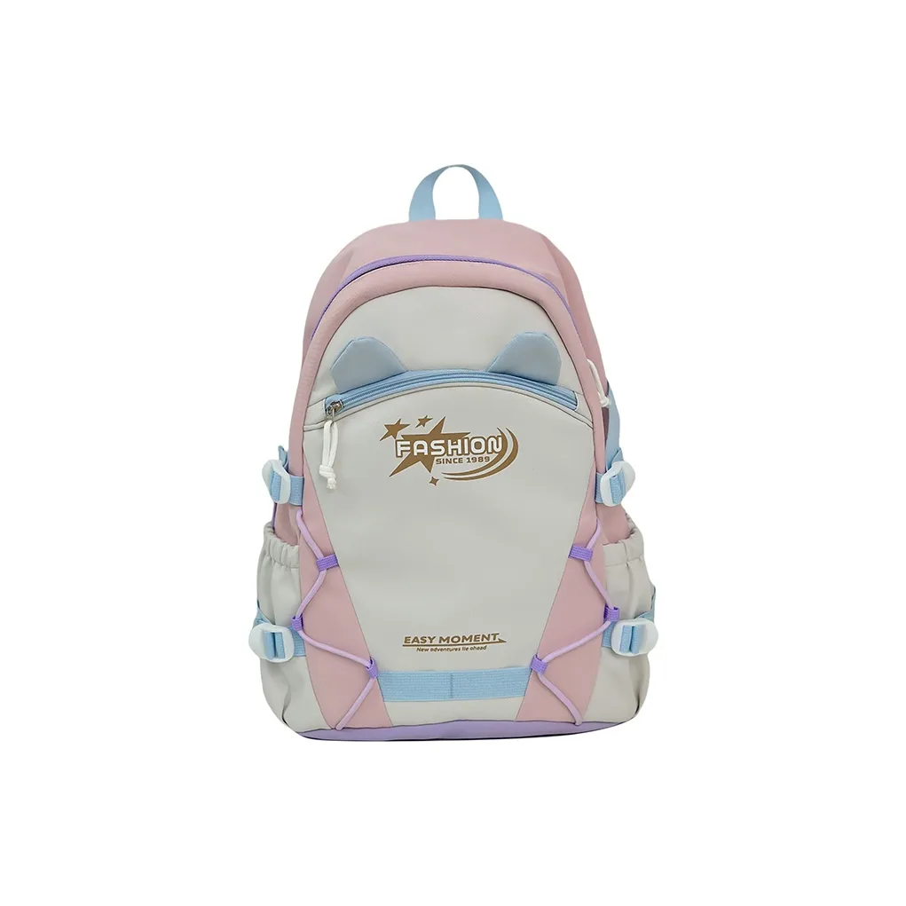 LUVISTRUE Nylon Backpack Regular Women's Multicolor