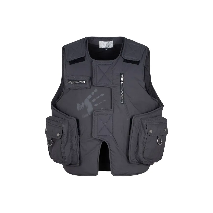 Merge Lab. Vest Unisex Black Fleece