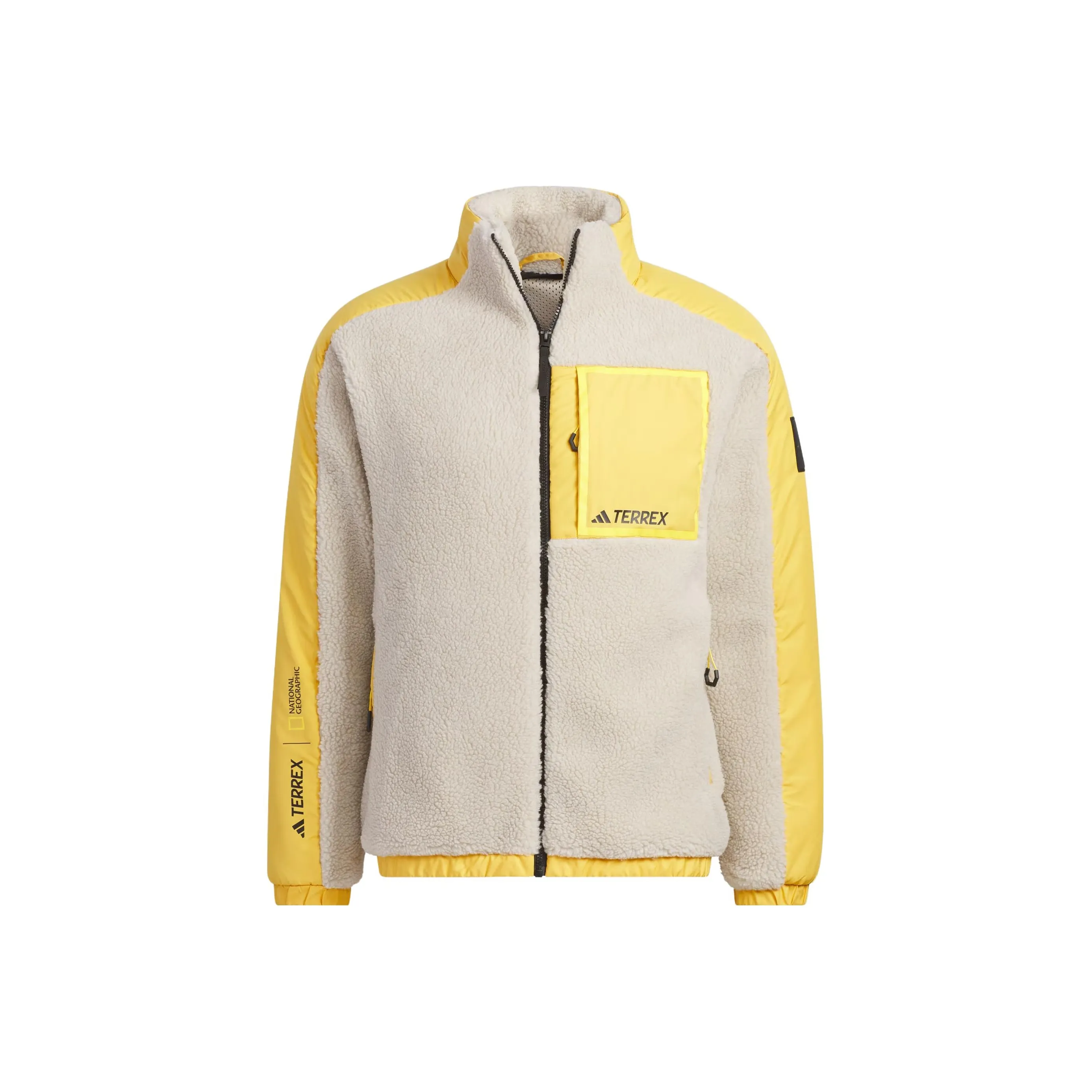 Adidas National Geographic Co branded Section Jacket Men's Ecru