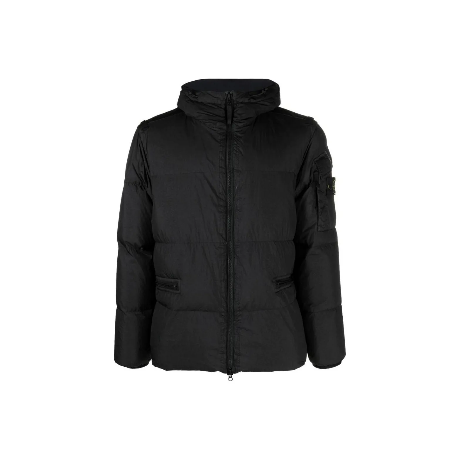 STONE ISLAND Compass patch Puffer Jacket