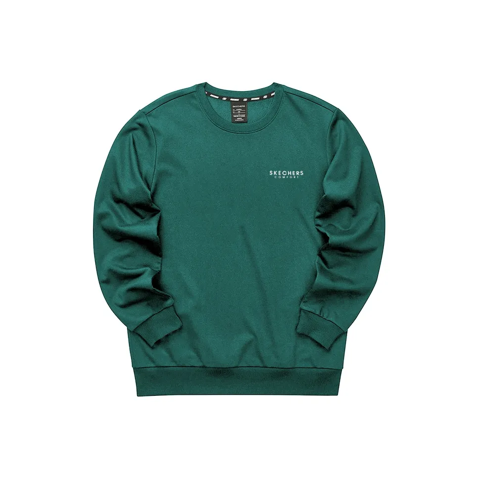Skechers Colorful Толстовка Мужская Pine Зеленый