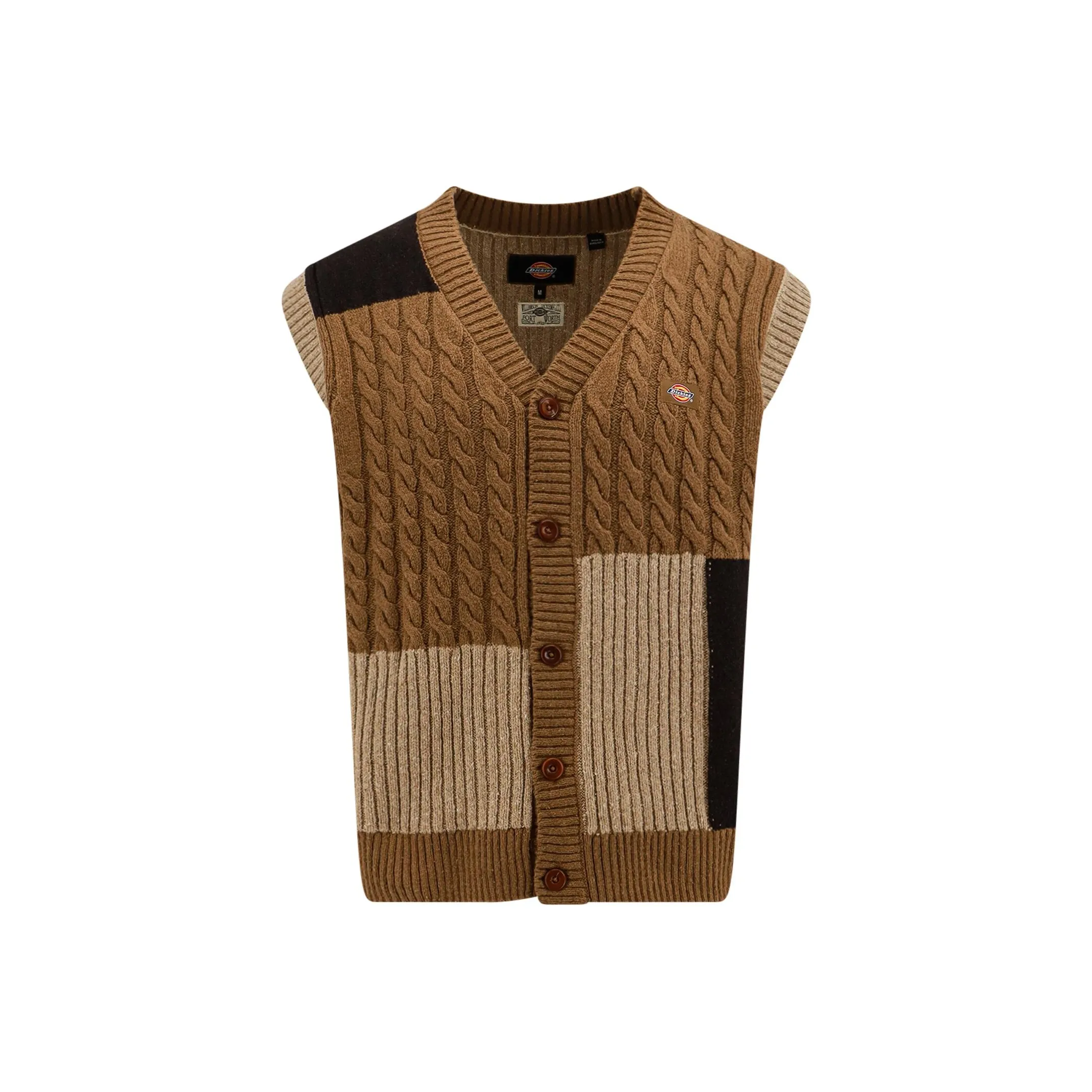 Dickies Мужские жилеты коричневого цвета