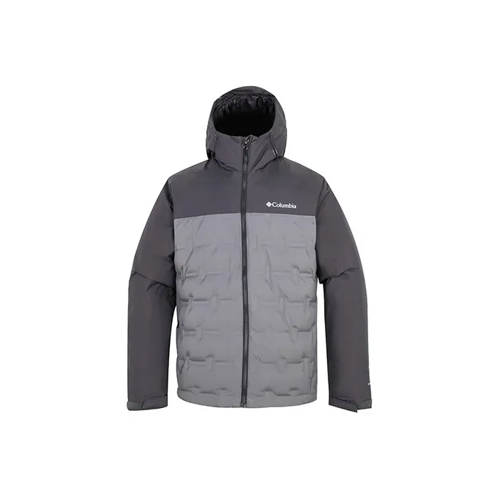 Columbia Grand Trek™ II Down Hooded Jacket Down Jacket Men's Gray