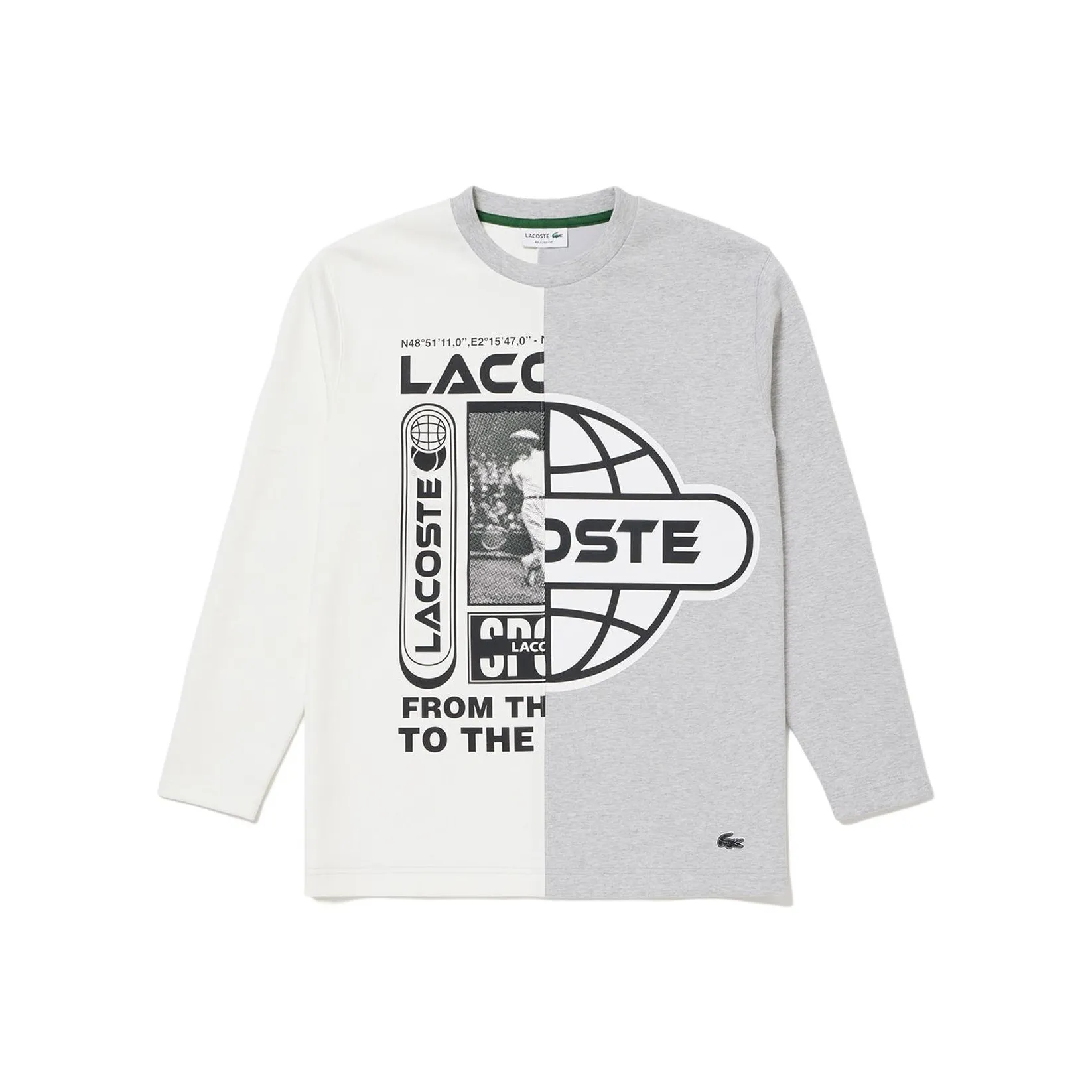 LACOSTE T Shirts Men's Gray