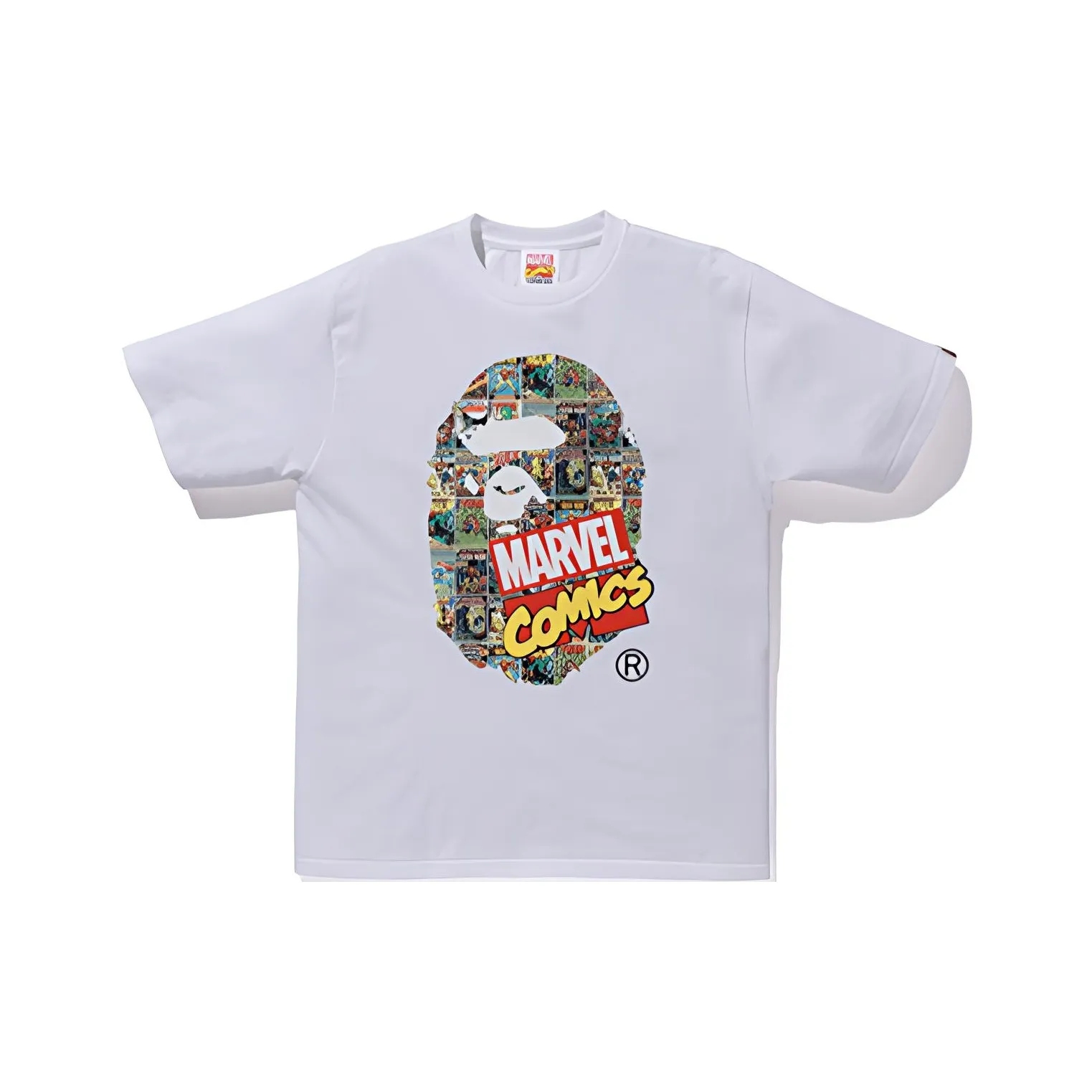 Bape X Marvel Comics Ape Head Tee