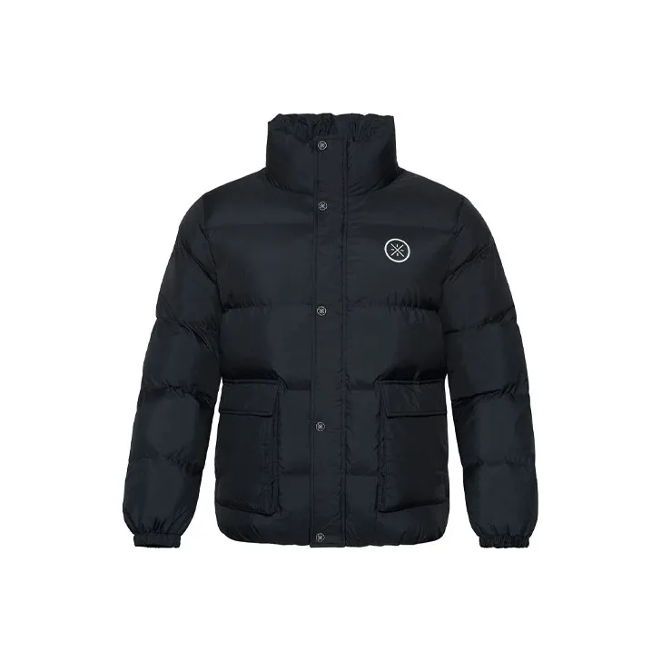 Лайнер Хлопковый пуховик Мужской Черный