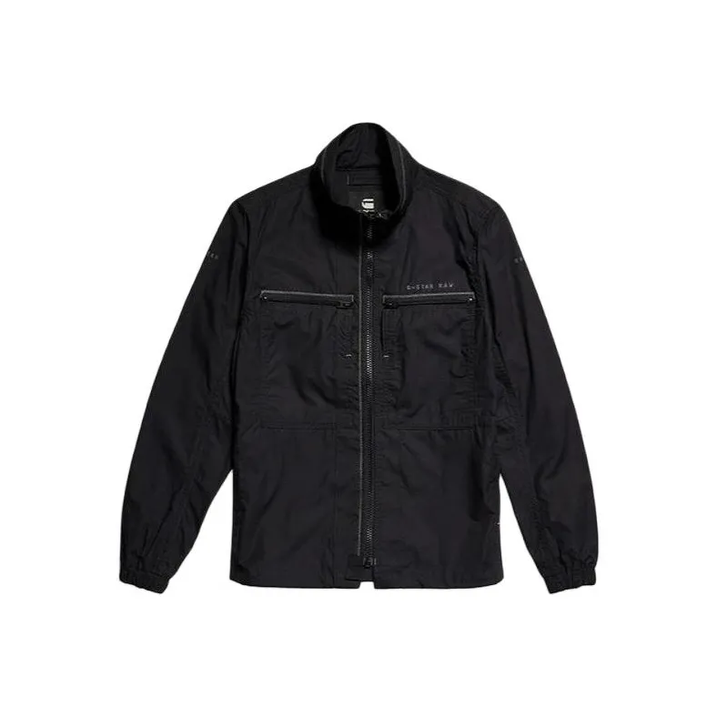 STAR RAW Темно-черный Мужская Куртка