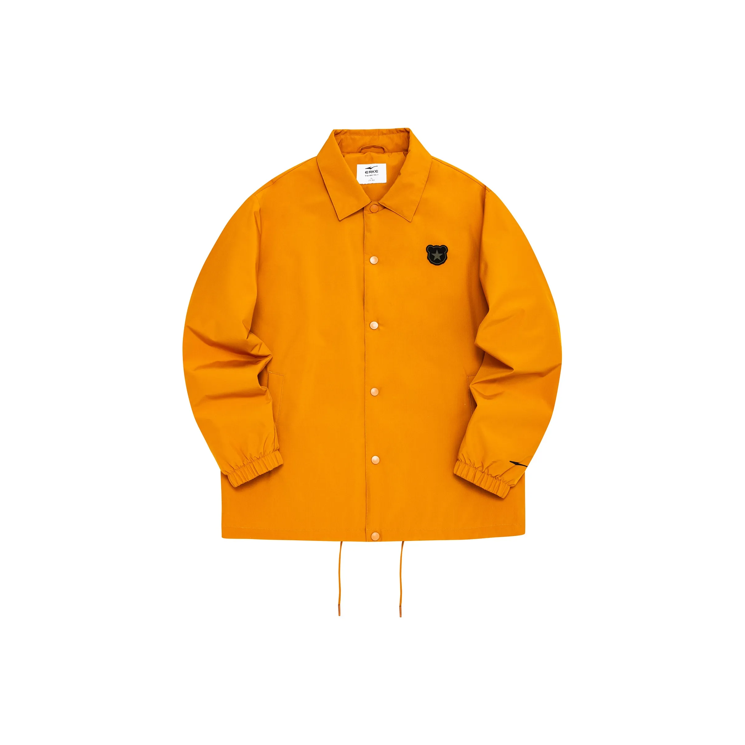 Erke Теплый Солнечный Оранжевый Мужской Пуховик