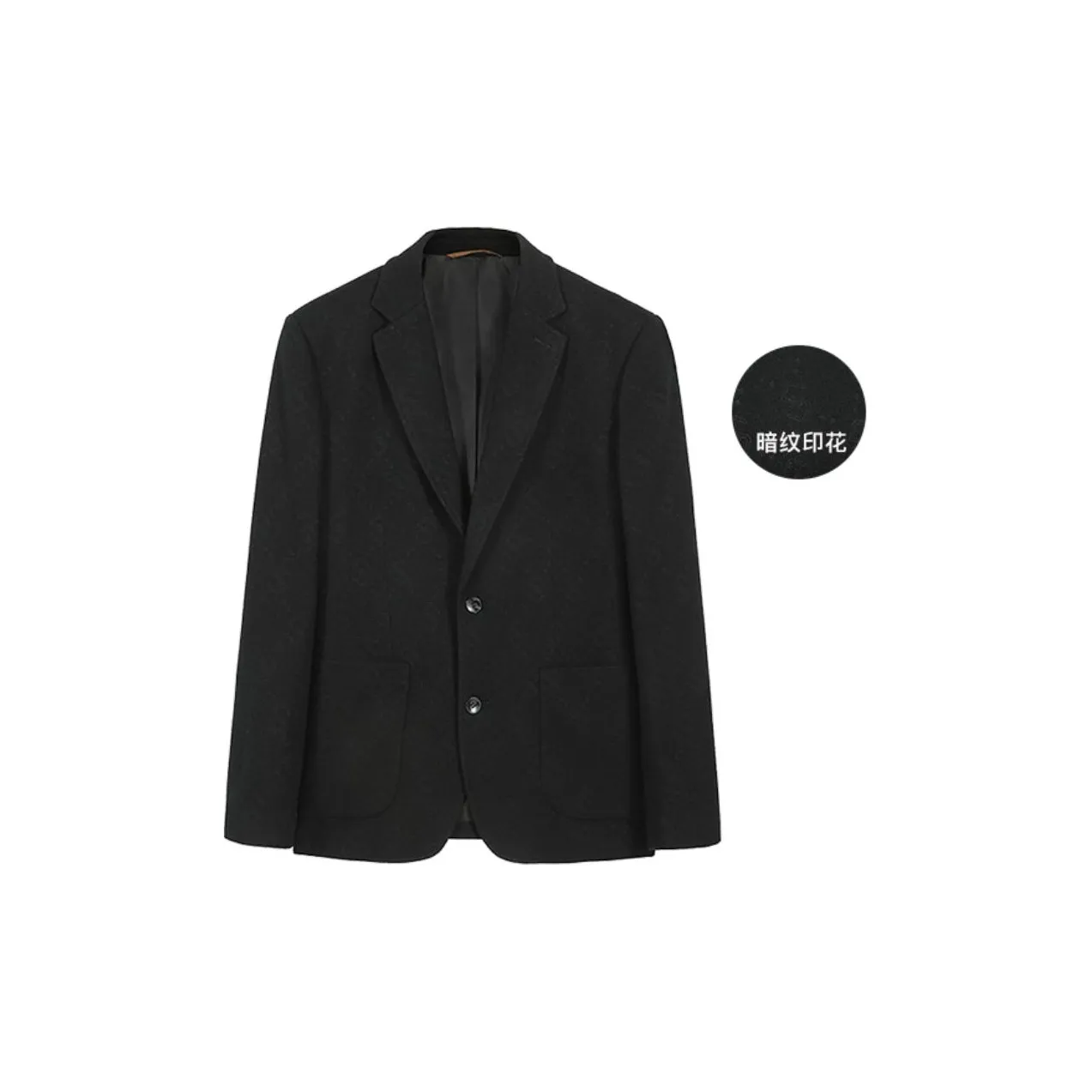 DAVID NAMAN Business Suits Coats Men's Black