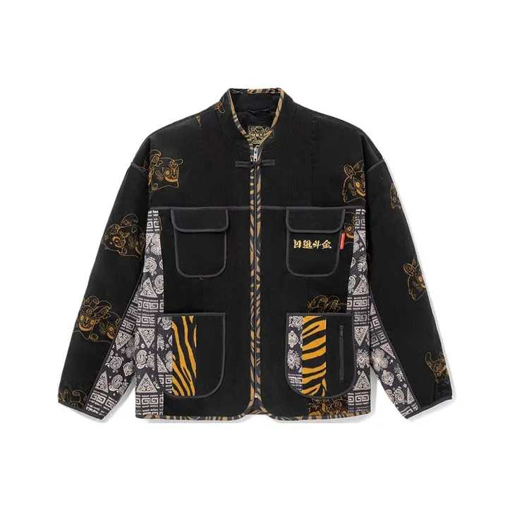 LiNing Sports Life Collection Puffer Jacket Winter Unisex Black