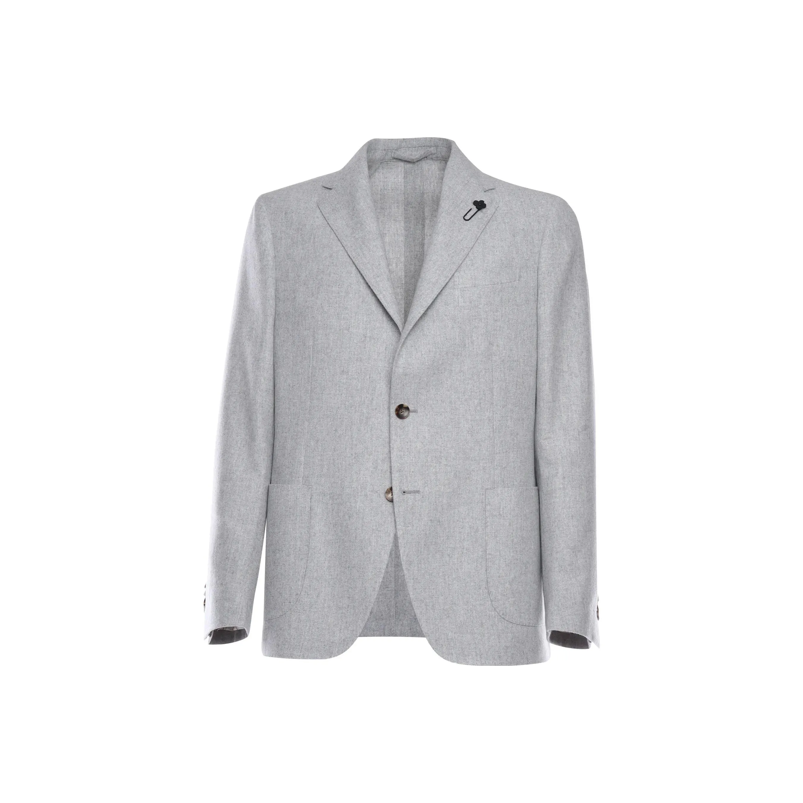LARDINI Single breasted Wool blend Blazer