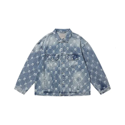 Mishkanyc Джинсовый синий Унисекс Джинсовые куртки