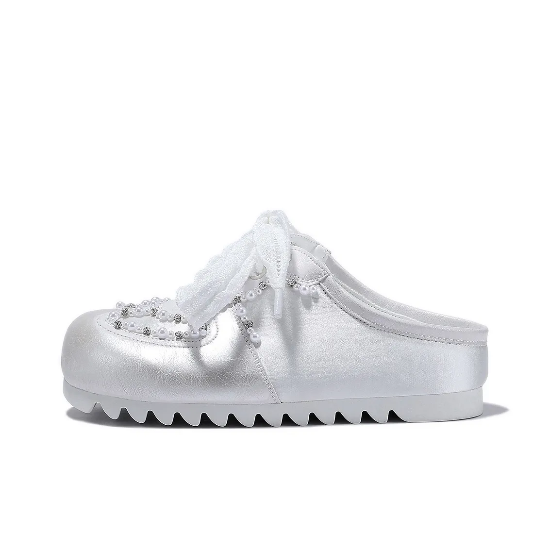 SELAIYA Домашние тапочки Женские Серебряные