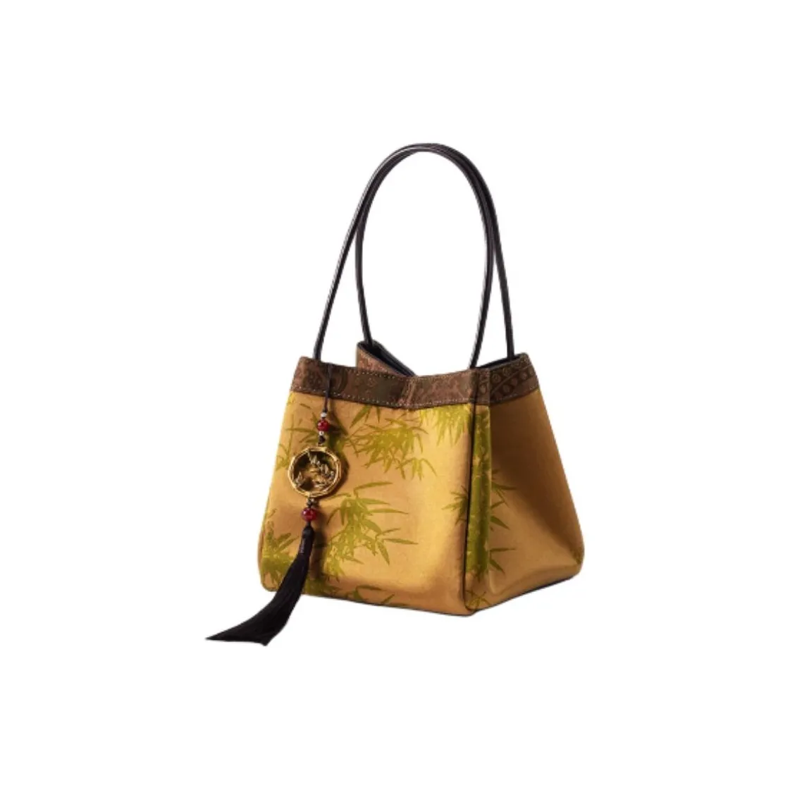 Shanghai Story Тутовый шелк Xiangyun Марля Сумка Средний Женский Новый Желтый Зеленый Ржаво-красный