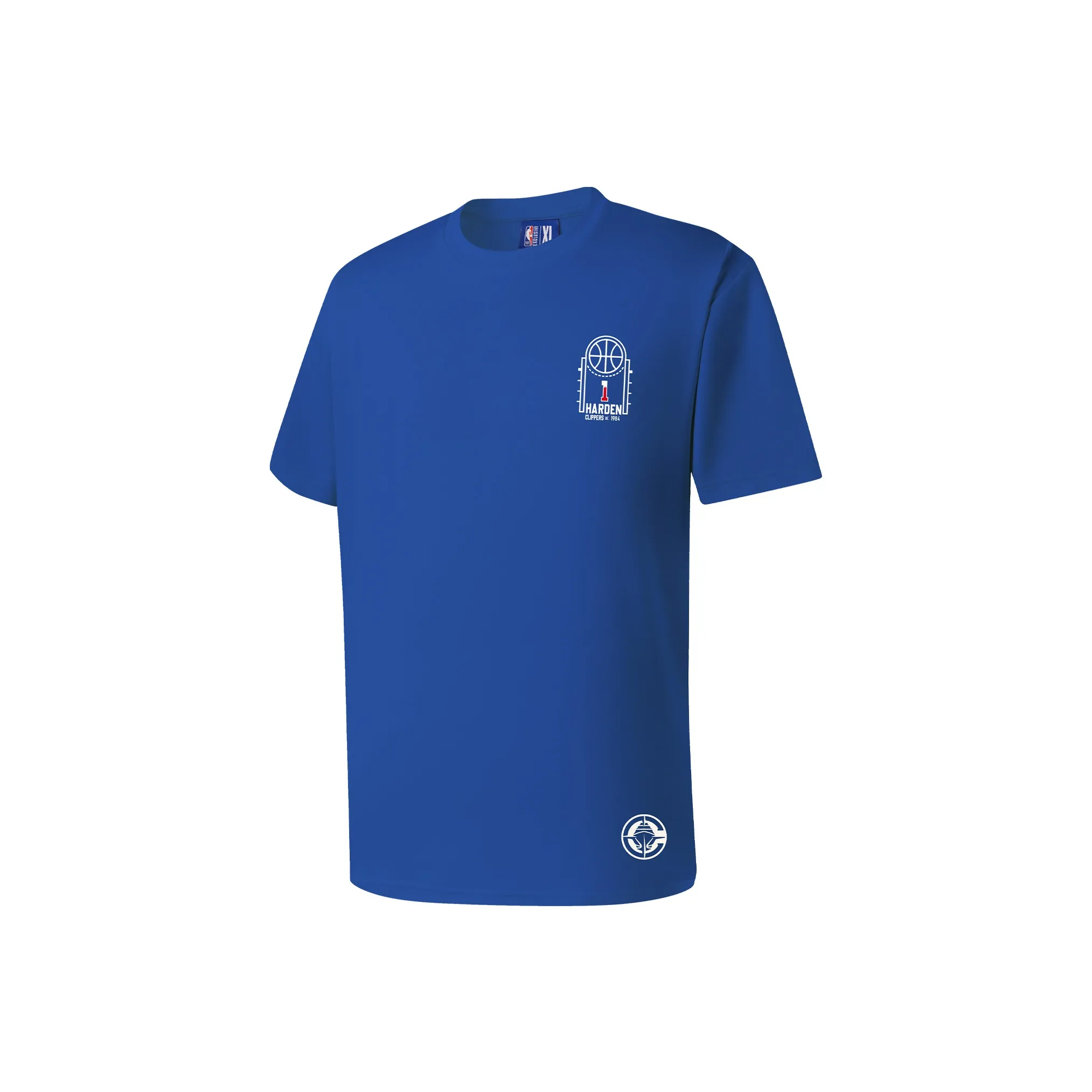 NBA Los Angeles Clippers Harden T-Shirt Унисекс Синий