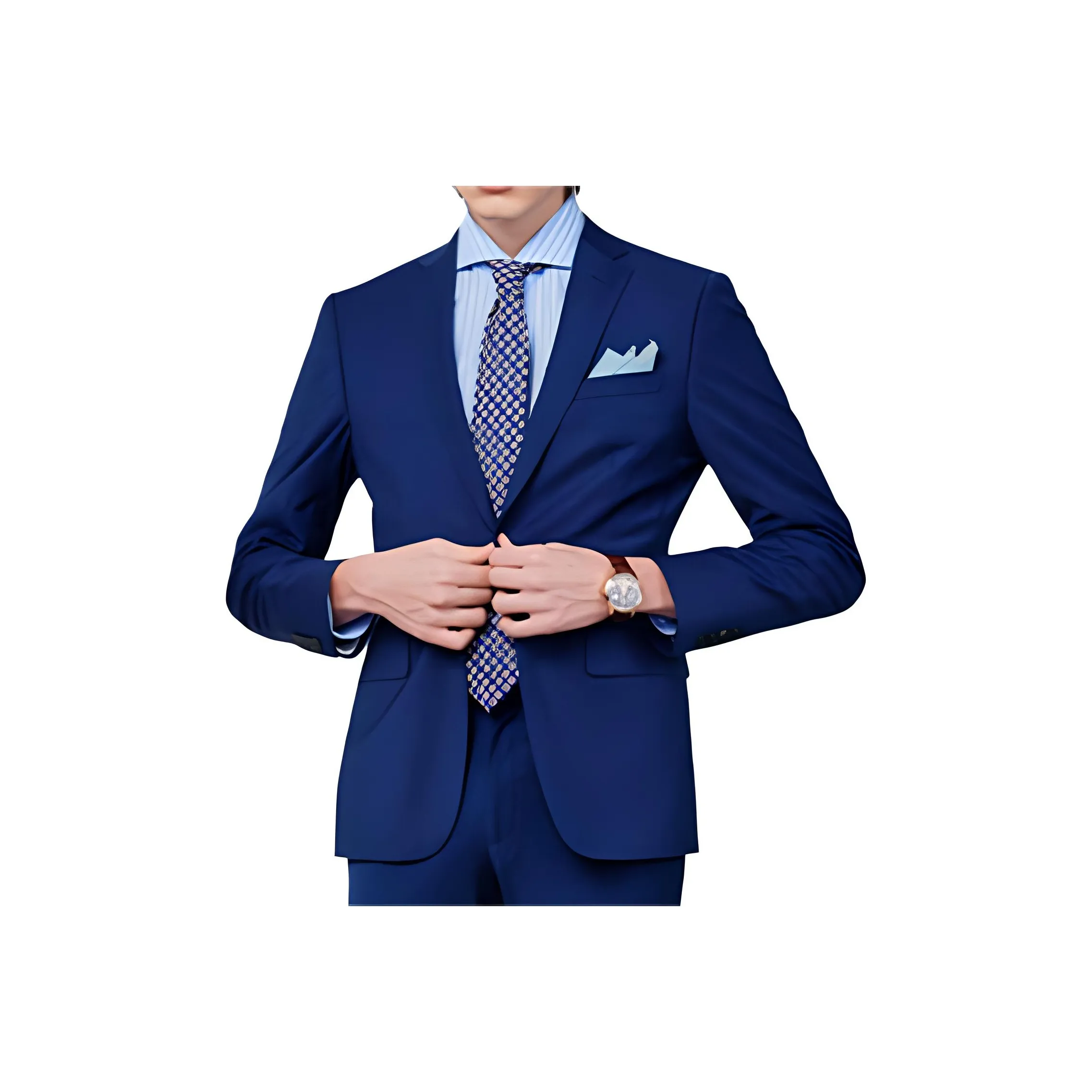 JODOLL Бизнес-костюм мужской темно-синий