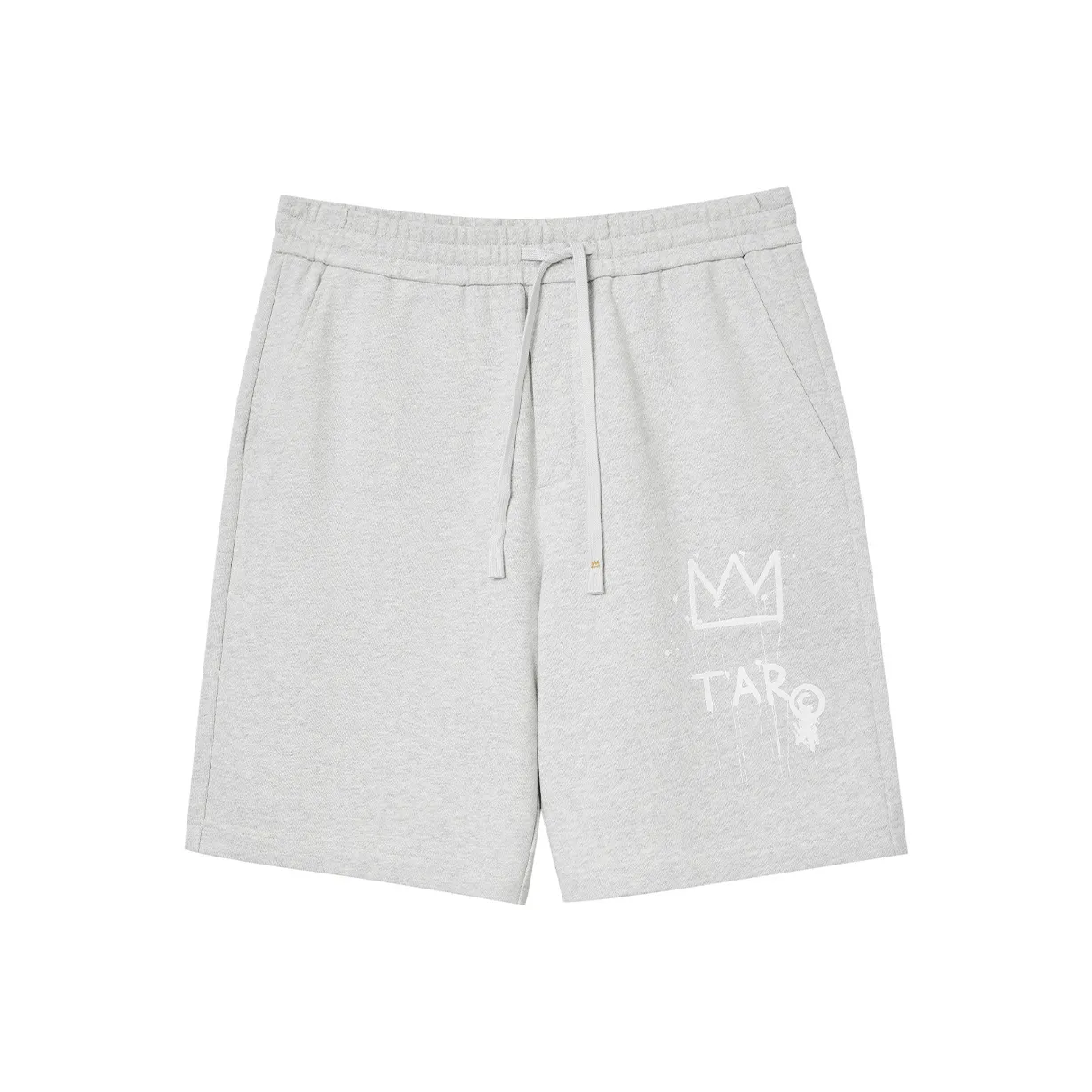 JACK JONES· JACK JONES Jack Jones x Basquiat Повседневные шорты Мужской G41 Светлый Фотиния Серый