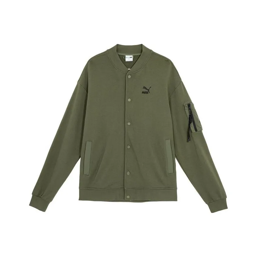 PUMA Армейский зеленый Унисекс Куртки