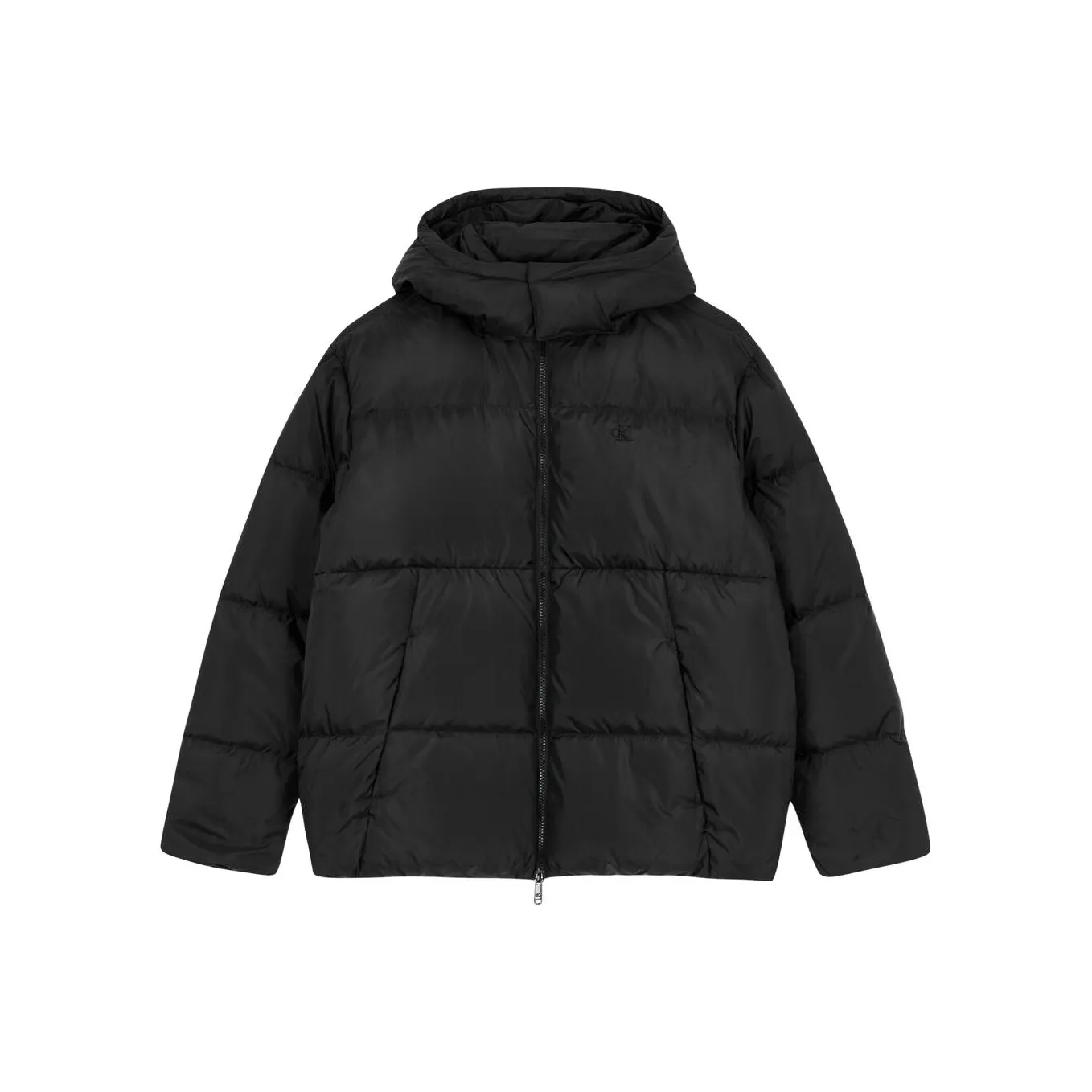 CALVIN KLEIN Пуховик Мужской Черный