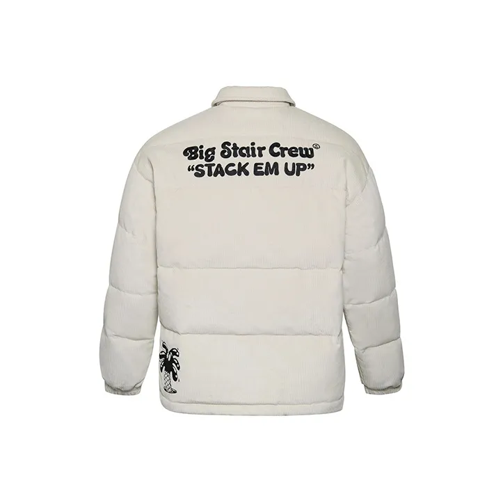 LINING Скейтборд Пуховик Зимний Мужской Белый