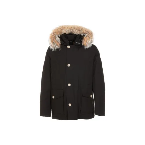 WOOLRICH Черный Мужские пуховики