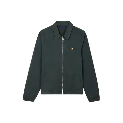 Paul Smith Оливково-зеленая Мужская Куртка