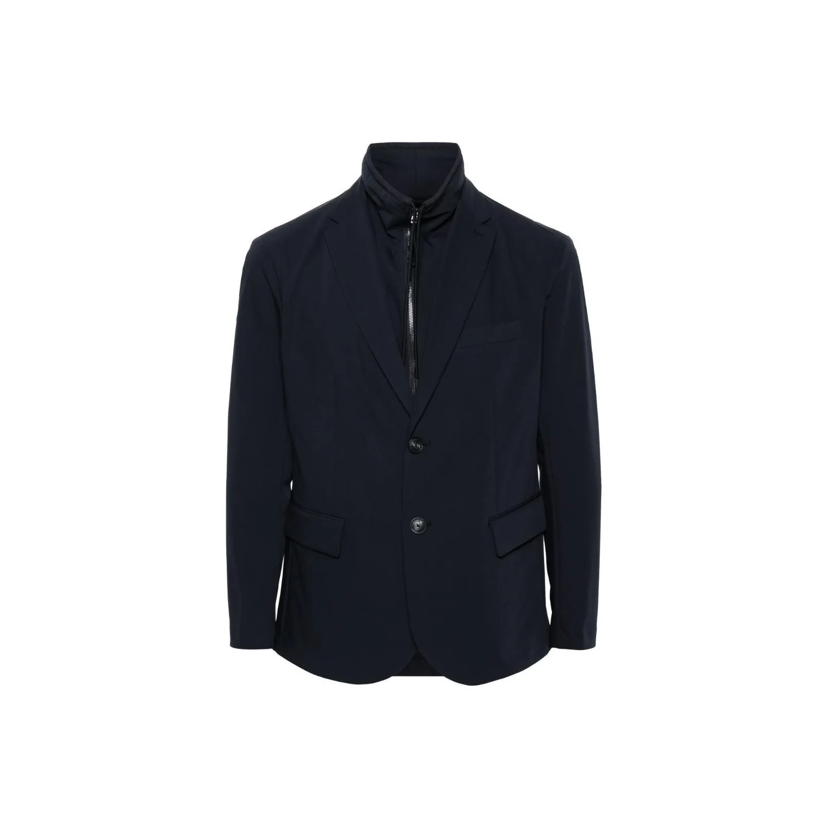 EMPORIO ARMANI Detachable Inner Panel Travel Essential Blazer