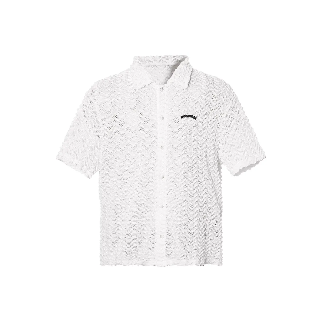 ROCAWEAR Белая Унисекс Рубашка