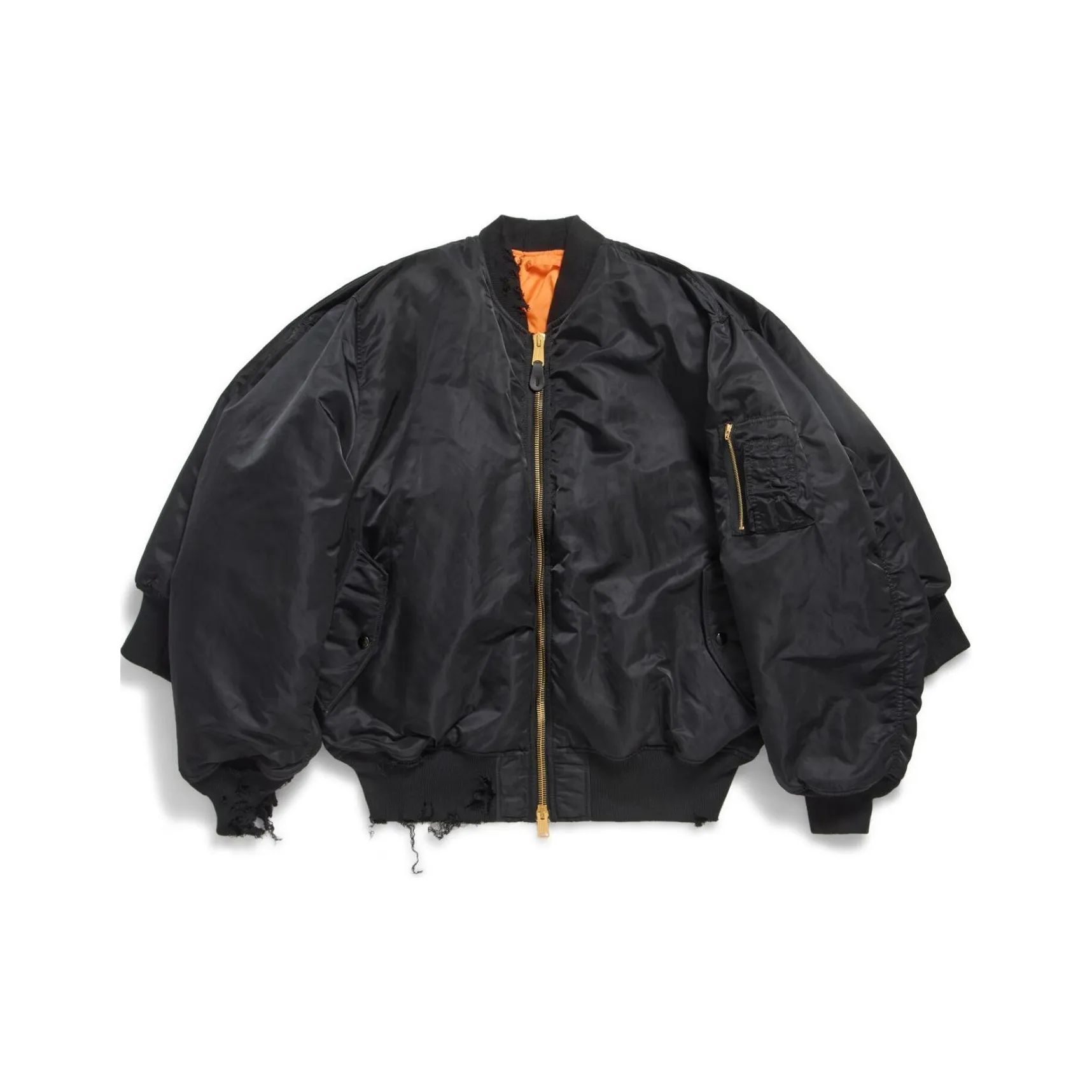 Balenciaga Jackets & Coats Loose Fit Men's Black