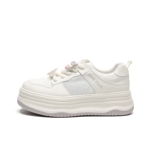 FIVE PLUS Кроссовки для скейтбординга Low Top Экрю Женские