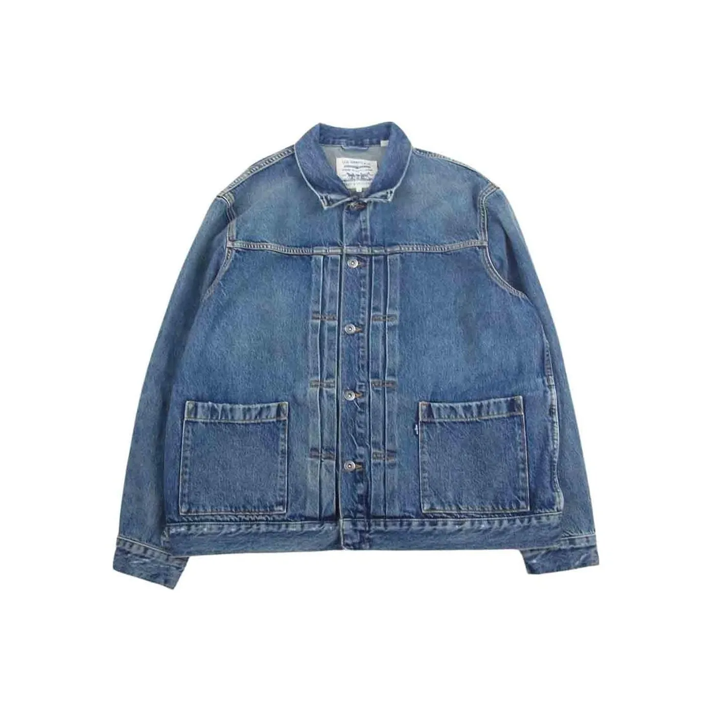 Levi's Midnight Blue серия Джинсовая куртка Мужская Синяя