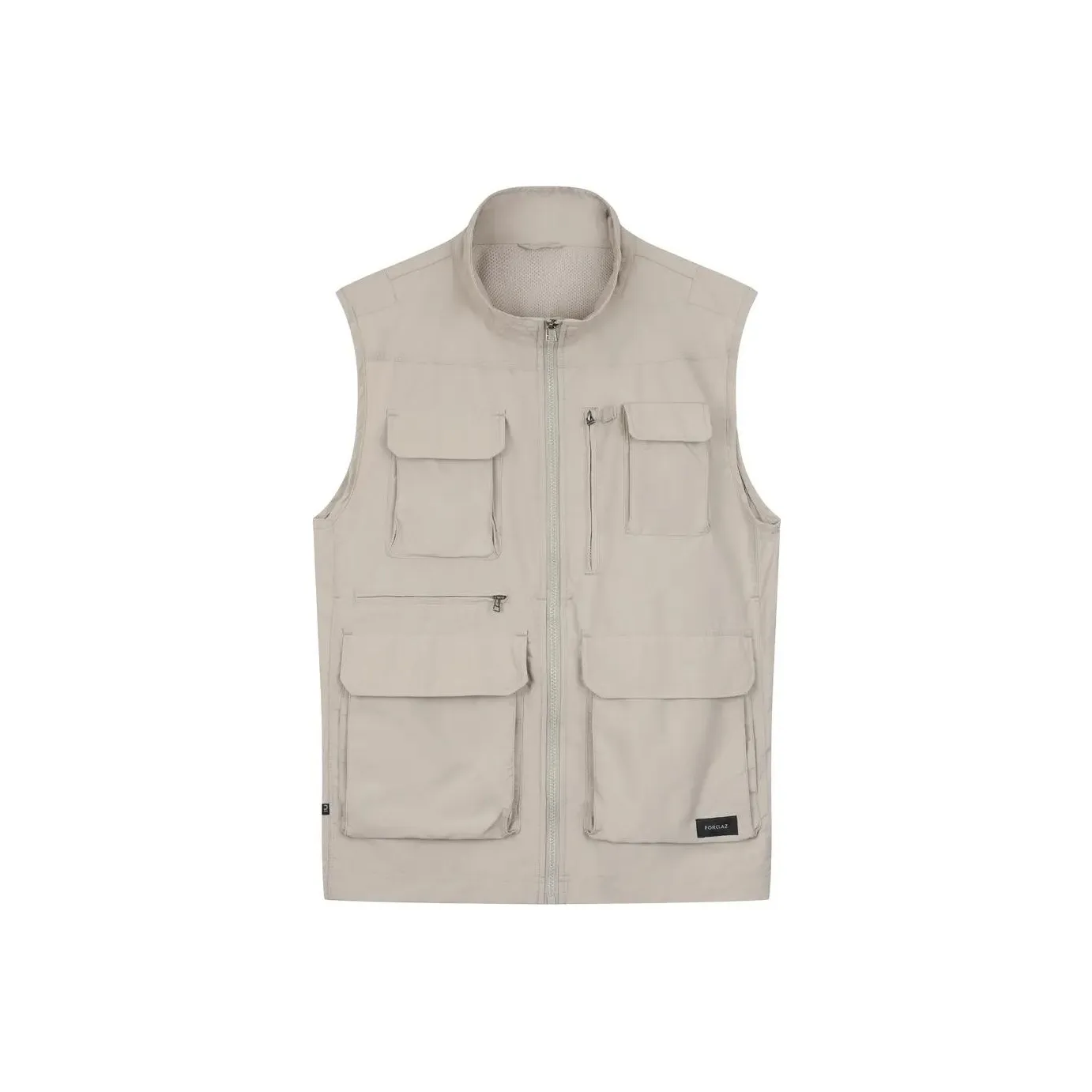 DECATHLON Vest Unisex Beige Yellow