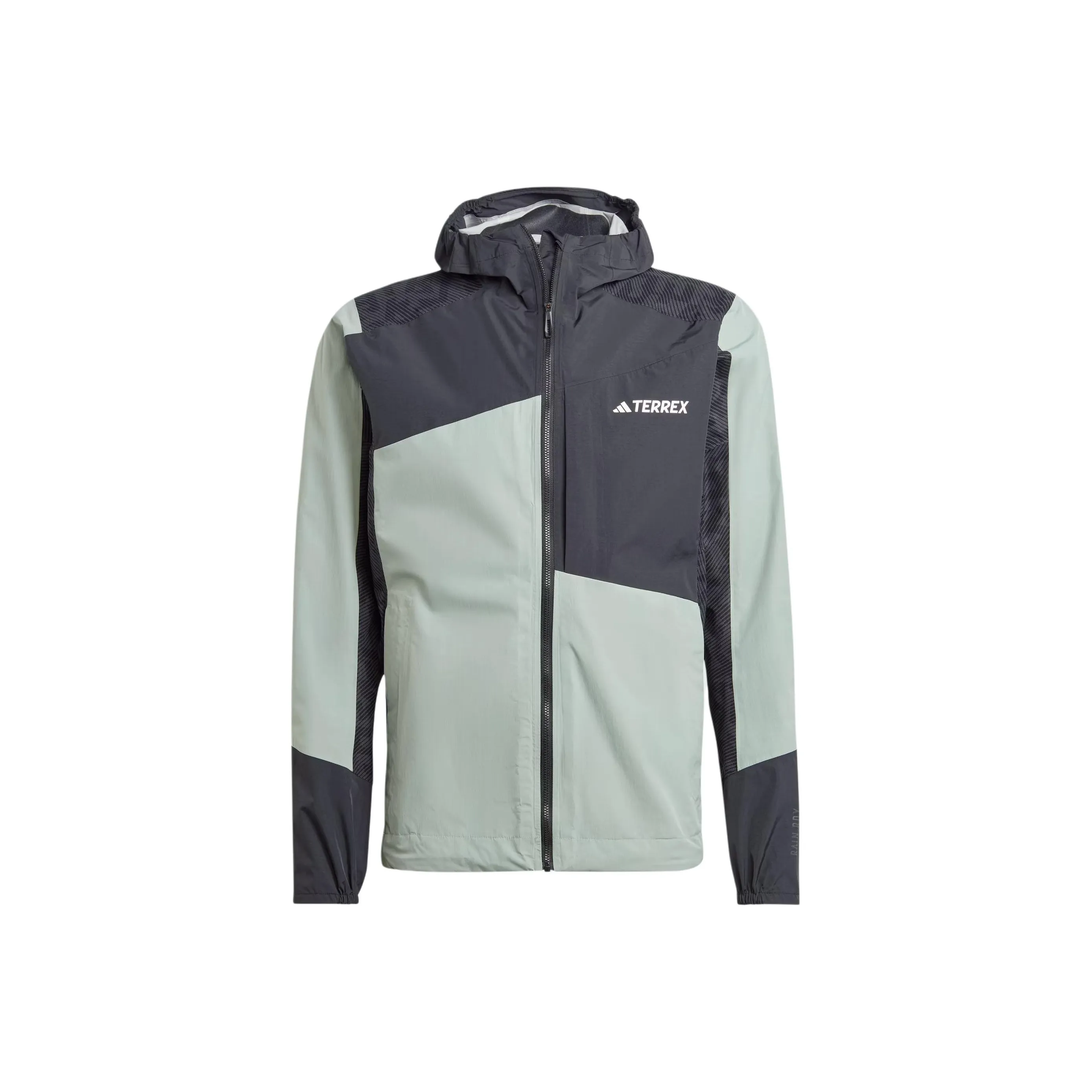 Adidas Водонепроницаемый и Дождезащитный Ветровка Мужская Пыльно-Зеленый