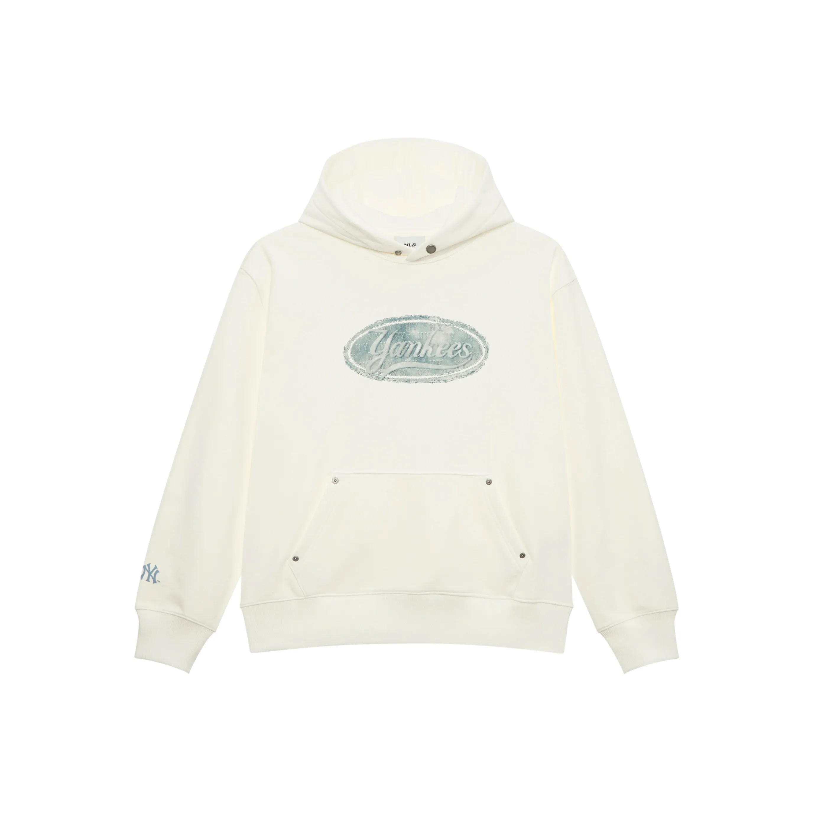 MLB MONOGRAM Коллекция New York Yankees SS25 Толстовка Унисекс Кремовый