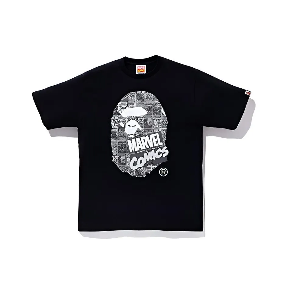 Bape X Marvel Comics Ape Head Ex Tee