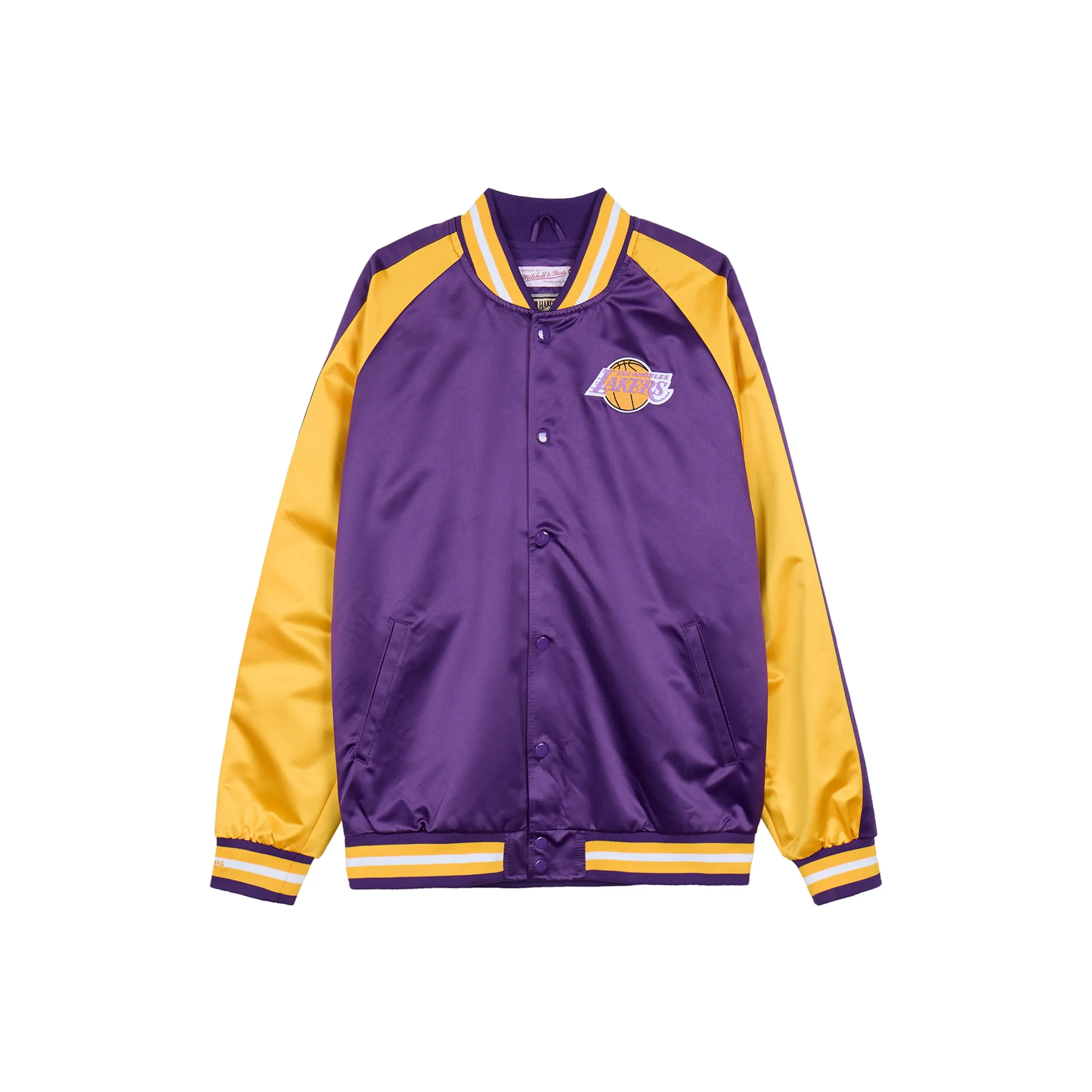 MITCHELL NESS Бейсбольная куртка Унисекс Фиолетовый Золото