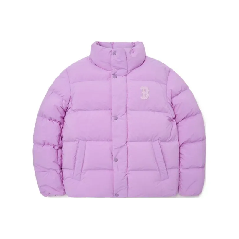 MLB Down Куртка Короткая Унисекс Фиолетовая