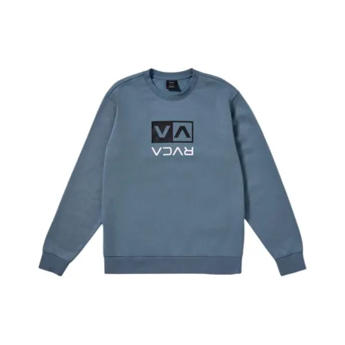 RVCA Индустриальный синий Мужские Свитшоты